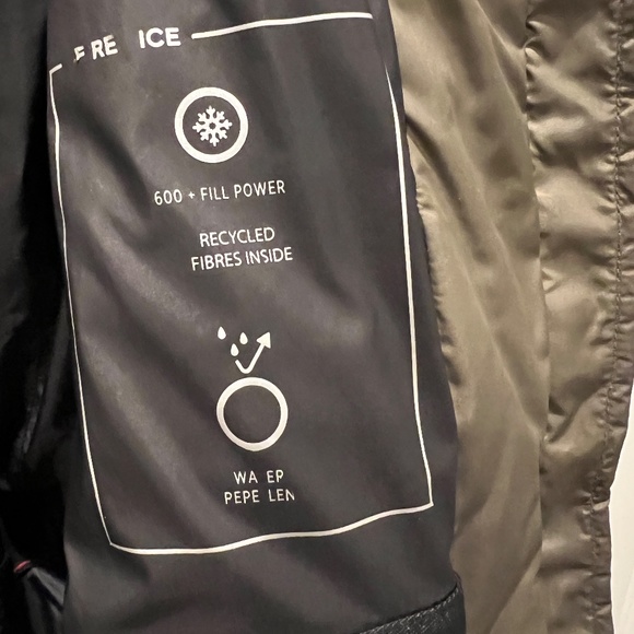 Bogner Fire+Ice Saelly Puffer Ski Jacket Women's Size US 12 Olive Green 600 Fill - Picture 6 of 12